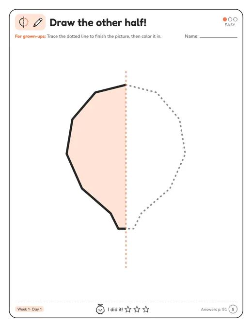 Maze page: help the key find the house